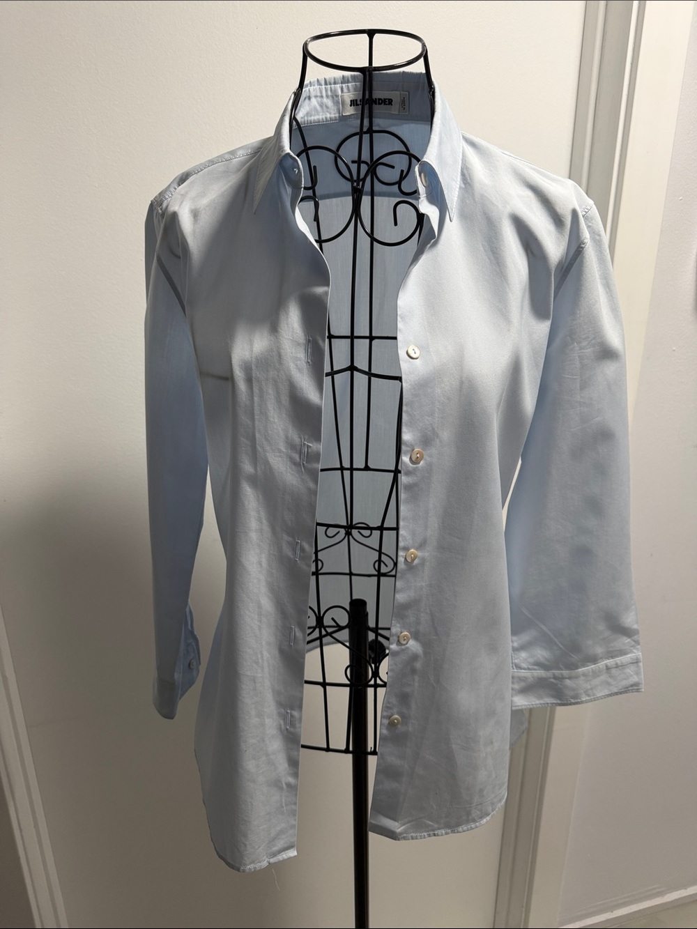 Jil Sander Light Blue Button-Down Shirt